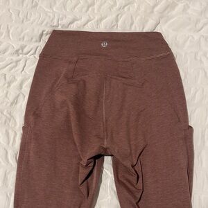 lululemon size small dark salmon/light brownish